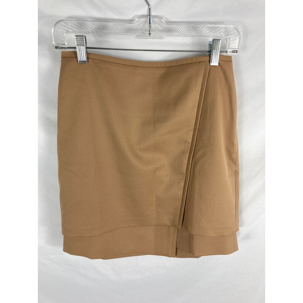 WHBM Brown Tiered Skirt Size 0